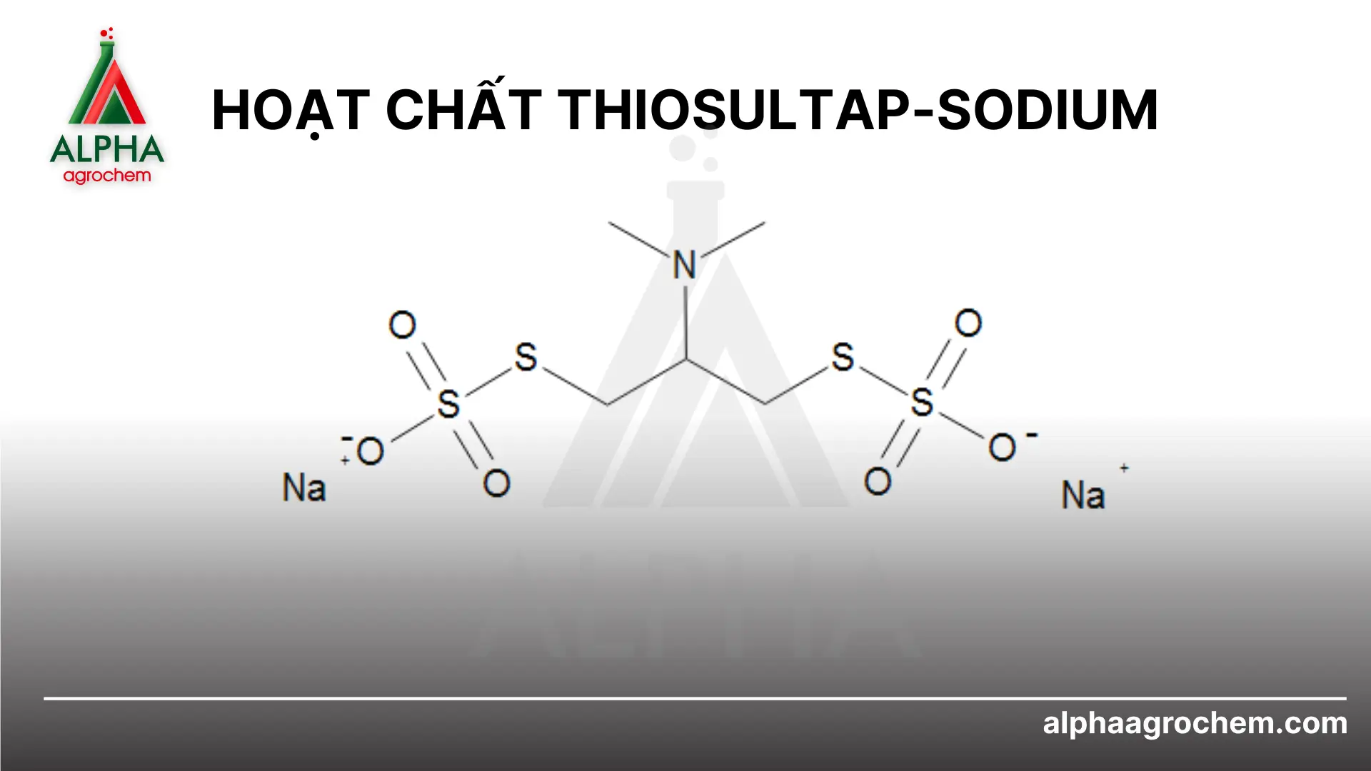 Hoạt chất Thiosultap-sodium là gì? Có vai trò gì trong nông nghiệp?