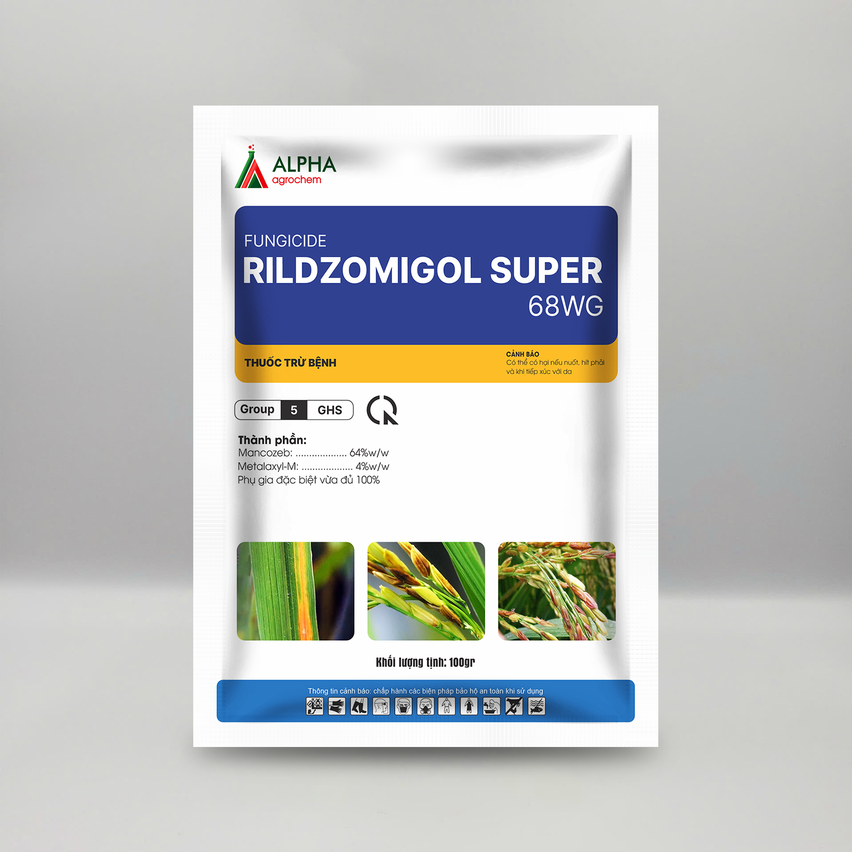 Thuốc trừ bệnh Rildzomigol Super 68WG