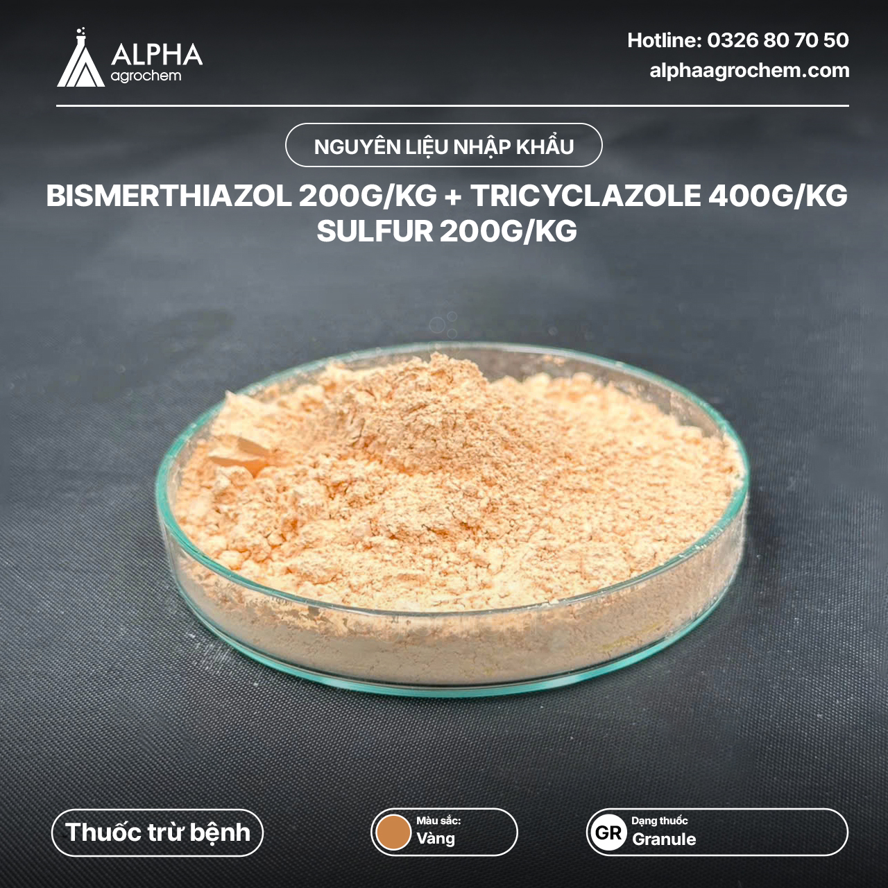 thuốc trừ bệnh ANTIMER-SO 800WP