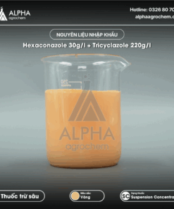 Thuốc trừ bệnh - Hexaconazole 30g/l + Tricyclazole 220g/l - DOHAZOL 250SC