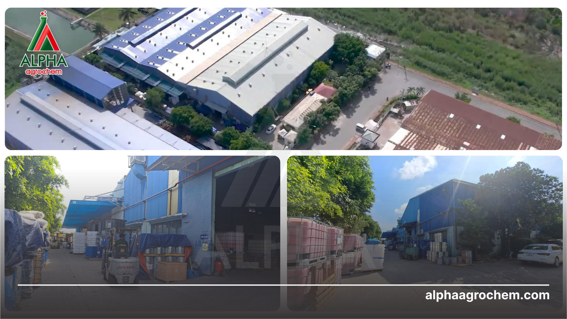 nhà máy gia công phân bón tại Alpha 