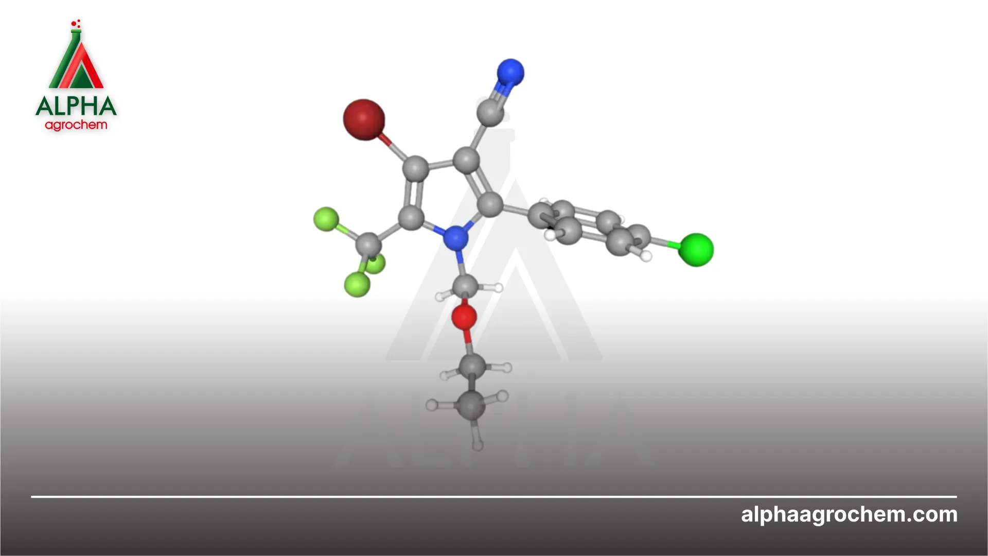 Cấu tạo 3d hoạt chất Chlorfenapyr
