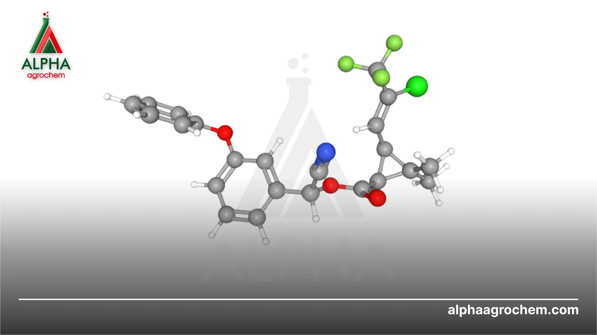 Cấu tạo 2d của hoạt chất Lambda-Cyhalothrin